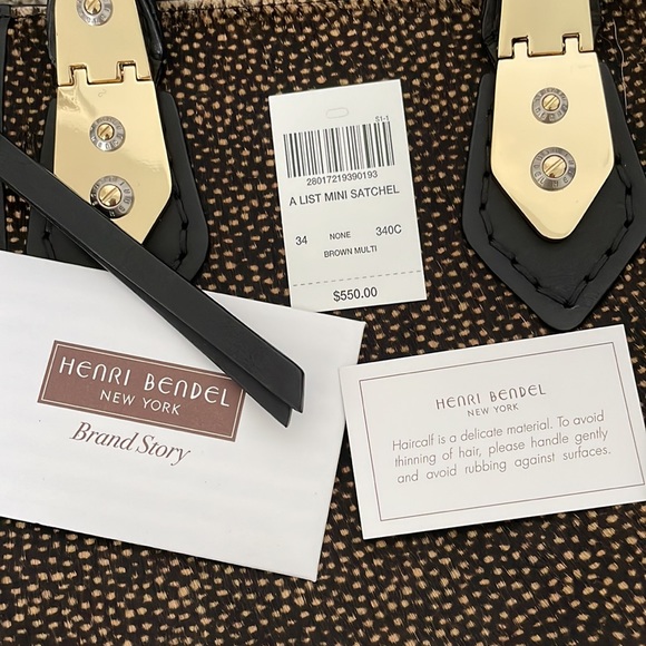 Henri Bendel A List Mini Satchel in Multi brown - Picture 7 of 8